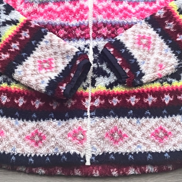 Old Navy Toddler Girls' Multi-Colored Zip Front Hooded Jacket Size 2T - Picture 4 of 12